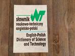 Engels-Pools Technisch Woordenboek, Boeken, Overige uitgevers, Ophalen of Verzenden, Zo goed als nieuw, Engels