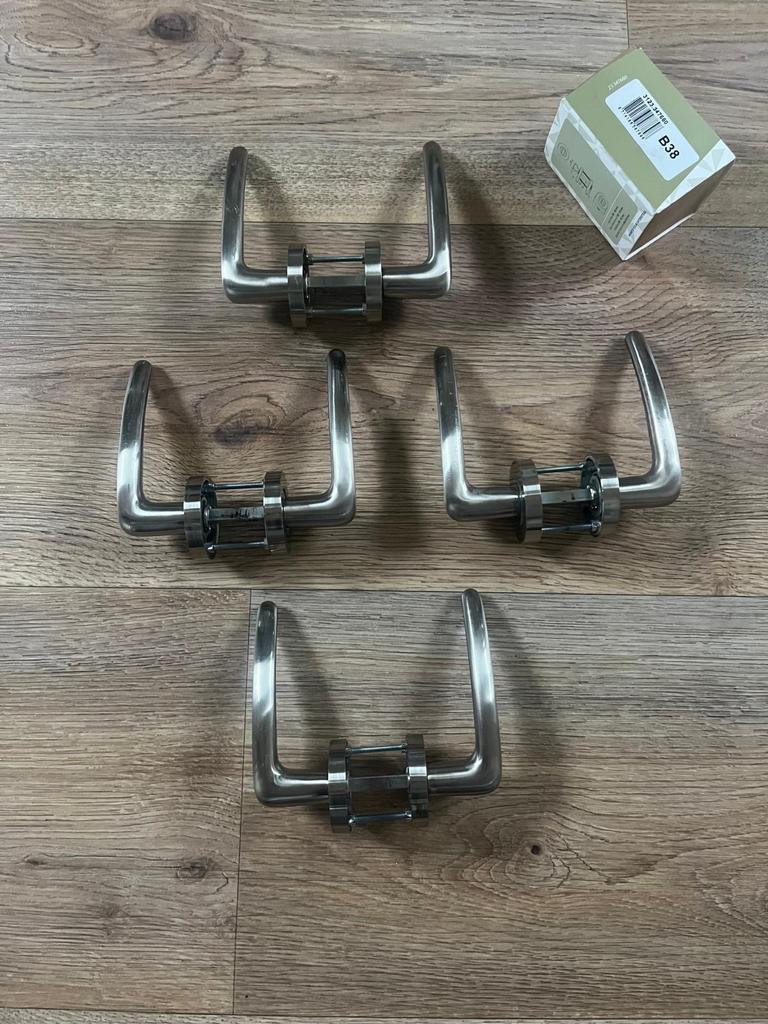 RVS deurklinken, Ophalen, Gebruikt, Rvs, Klink of Kruk