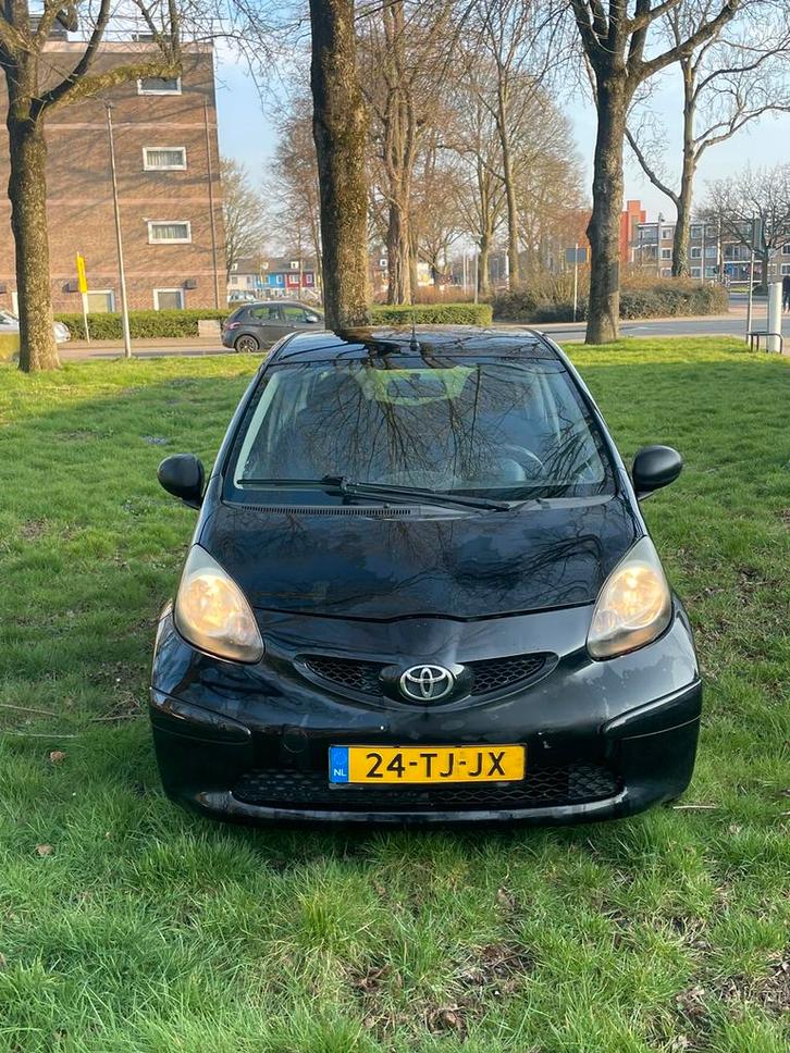 Toyota Aygo 1.0 12V Vvt-i 3DRS MMT 2006 Zwart, Auto's, Toyota, Particulier, Aygo, Benzine, Euro 6, A, Hatchback, Handgeschakeld