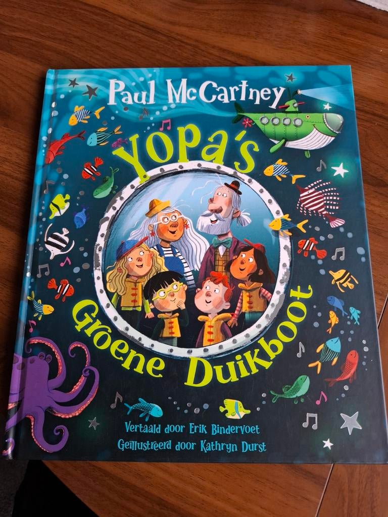 Paul McCartney - Yopa's Groene Duikboot (Kinderboek), Boeken, Kinderboeken | Jeugd | onder 10 jaar, Ophalen of Verzenden
