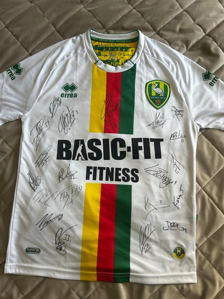 Gesigneerd ADO Den Haag shirt - Uniek collectors item, Maat S, Ophalen of Verzenden, Nieuw, Shirt