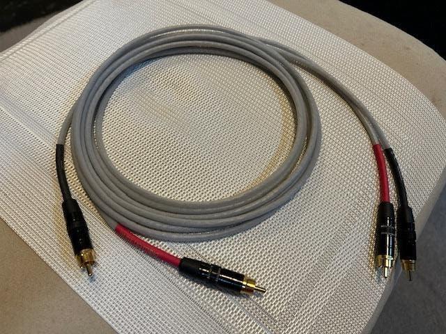 NORDOST LEIF rca 2m UITVERKOOP, Ophalen of Verzenden, Zo goed als nieuw, Minder dan 2 meter, Interlink-kabel