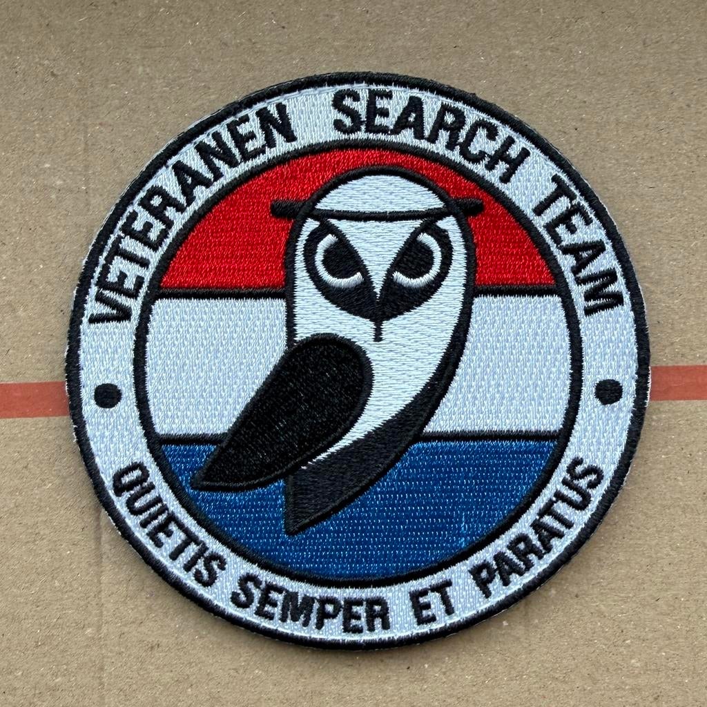 Patch Veteranen Search Team - Uil logo, Verzamelen, Ophalen of Verzenden, Nieuw