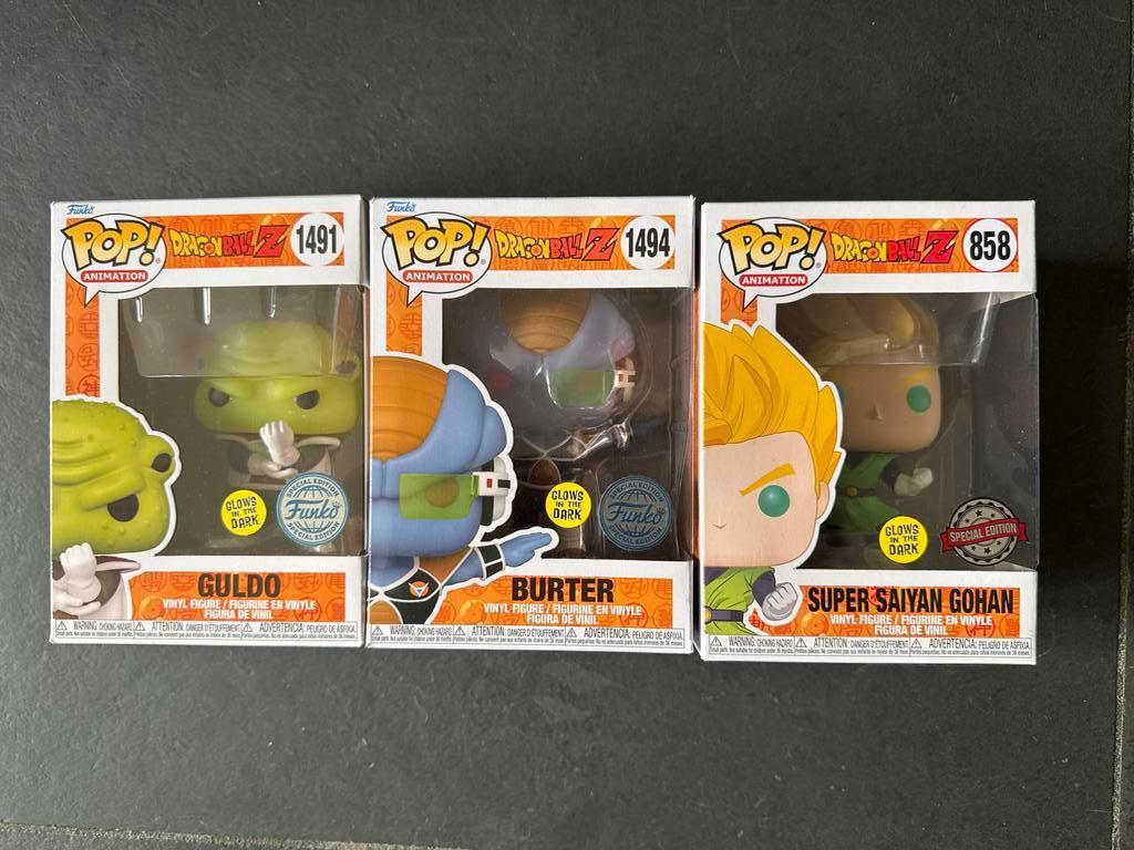 Funko Pop! Dragon Ball Z set: Glow in the Dark, Verzenden, Gebruikt