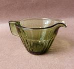 Leerdam Andries Copier persglazen melkkannetje Neerlandia, Antiek en Kunst, Ophalen of Verzenden