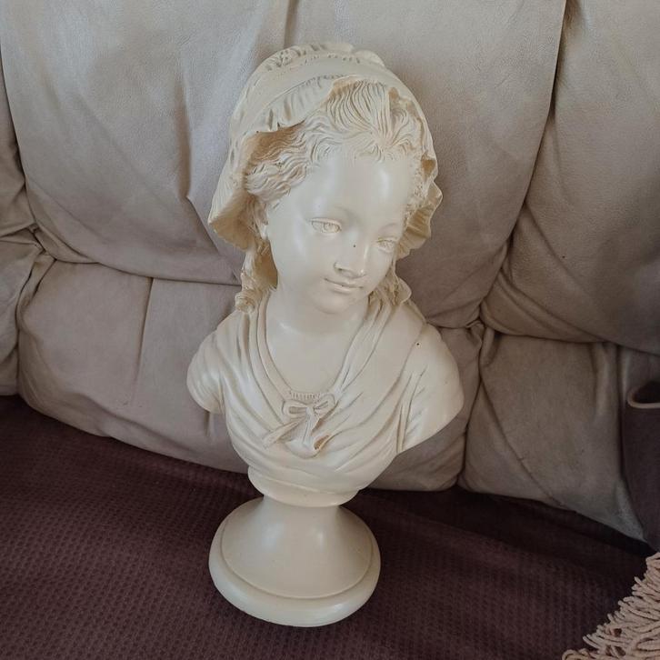 Borstbeeld/buste 45€€, Antiek en Kunst, Kunst | Beelden en Houtsnijwerken, Ophalen of Verzenden