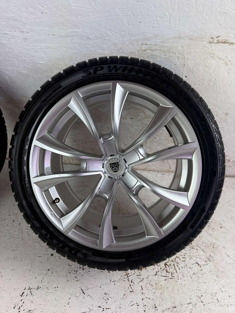 Originele Jaguar XE XF velgen 18" 5x108 F-type breedset, Auto-onderdelen, Banden en Velgen, Niet ingevuld, 18 inch, Gebruikt, 275 mm