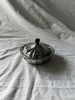 Vintage Franse RVS suikerpot Guy Degrenne - jaren 70 design, Ophalen, Overige materialen, Overige stijlen, Overige typen