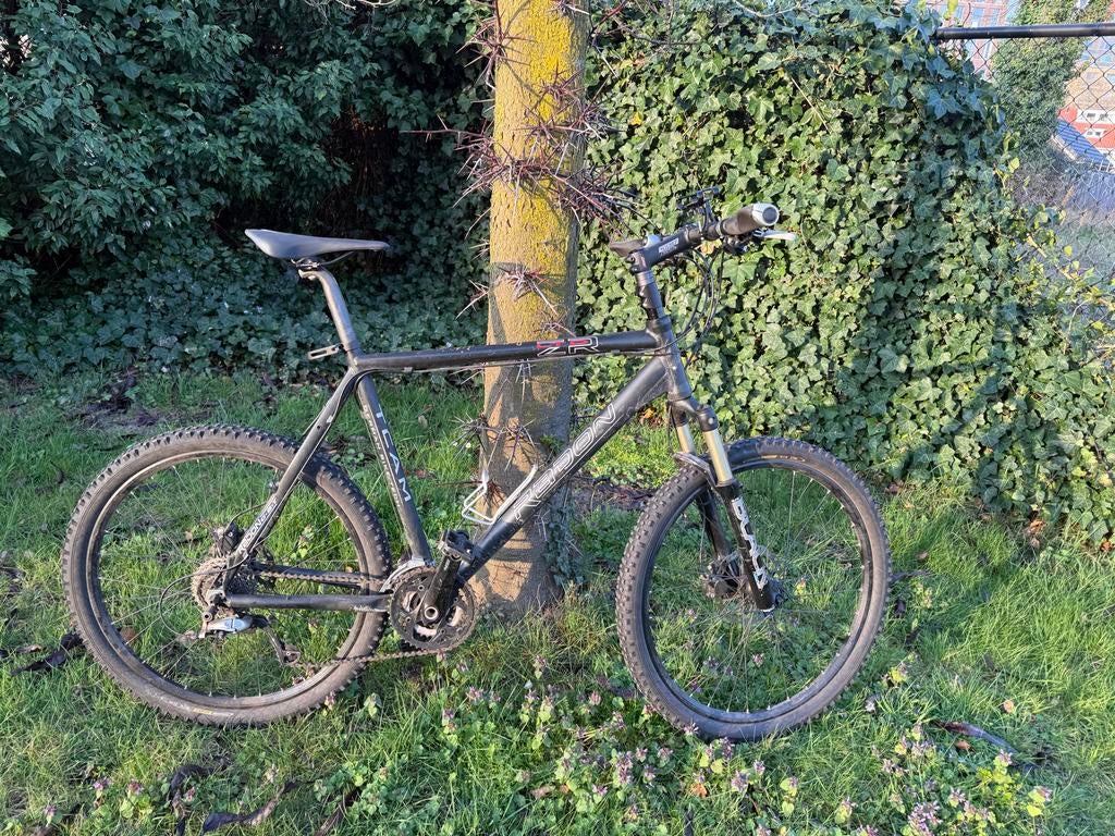 Mountainbike met Shimano XT, Julia schijfremmen, Schwalbe, Fietsen en Brommers, Gebruikt, Hardtail, Heren, Ophalen