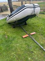 Hibo rubberboot met mercury 6pk 2 takt, Ophalen, Zo goed als nieuw, Twee personen, Overige typen