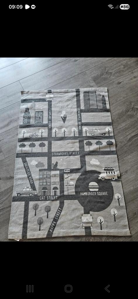 Speelkleed  auto kleed kinderkamer, Ophalen, Gebruikt