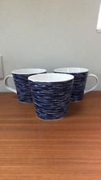 3 Royal Doulton bekers Pacific, Ophalen of Verzenden, Zo goed als nieuw, Overige stijlen, Kop(pen) en/of Schotel(s)