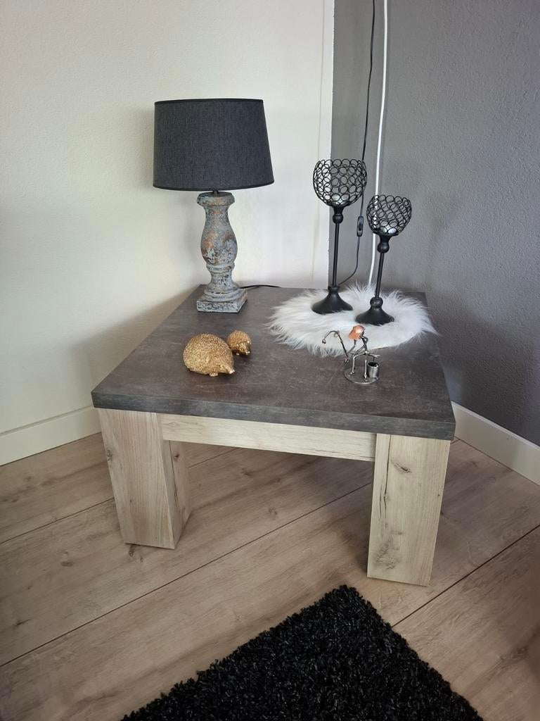 Bijzettafels 2 stuks, Ophalen of Verzenden, 45 tot 60 cm