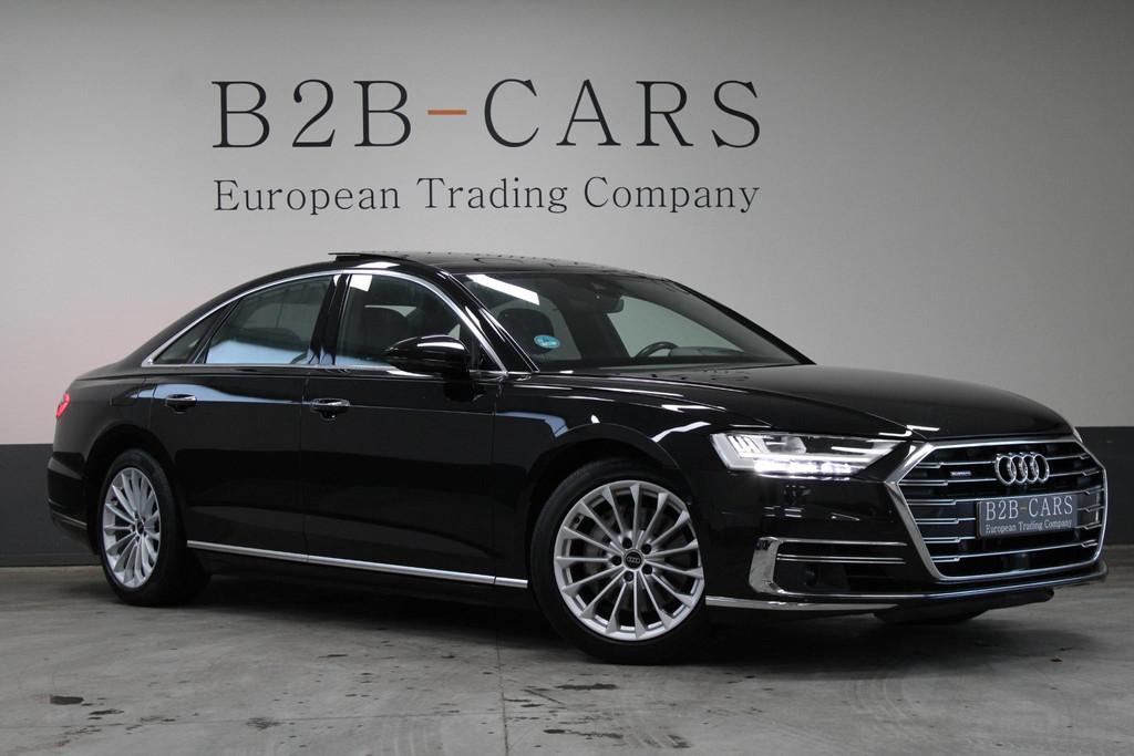 Audi A8 50 TDI quattro Panorama - B&O - Rear Entertainment -, Auto's, Automaat, Gebruikt, Euro 6, Verwarming stoelen achter