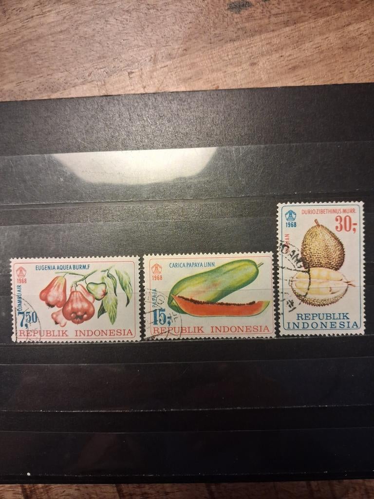 Indonesië 627-629 gestempeld, Ophalen, Gestempeld, Zuidoost-Azië