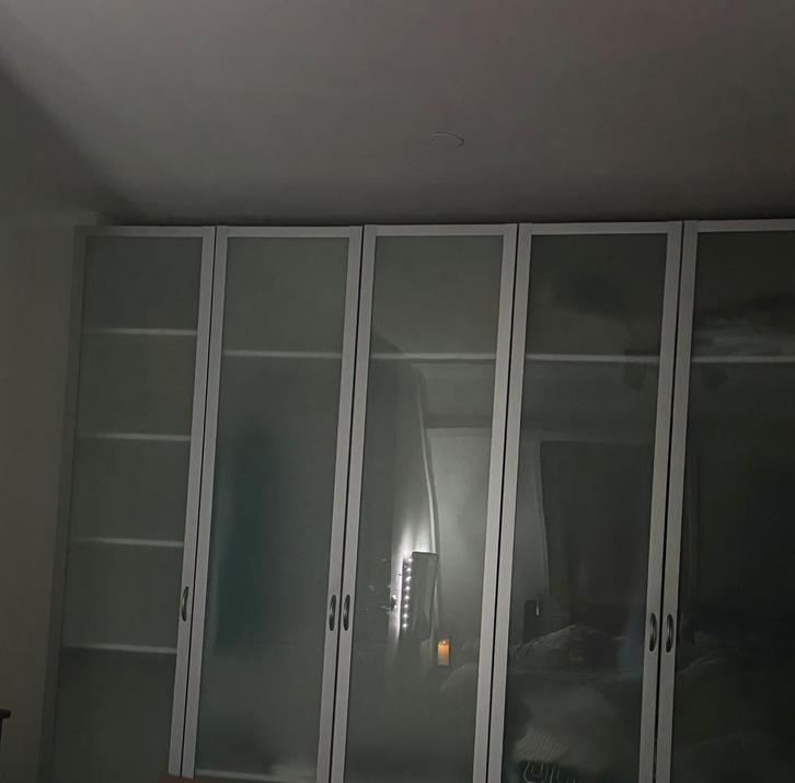 Pax deuren kledingkast, Huis en Inrichting, Badkamer | Complete badkamers, Gebruikt, Ophalen