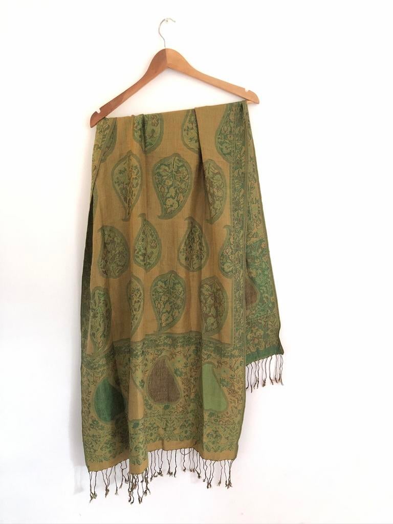 Pashmina sjaal, Kleding | Dames, Mutsen, Sjaals en Handschoenen, Ophalen of Verzenden, Zo goed als nieuw, Maat 46/48 (XL) of groter