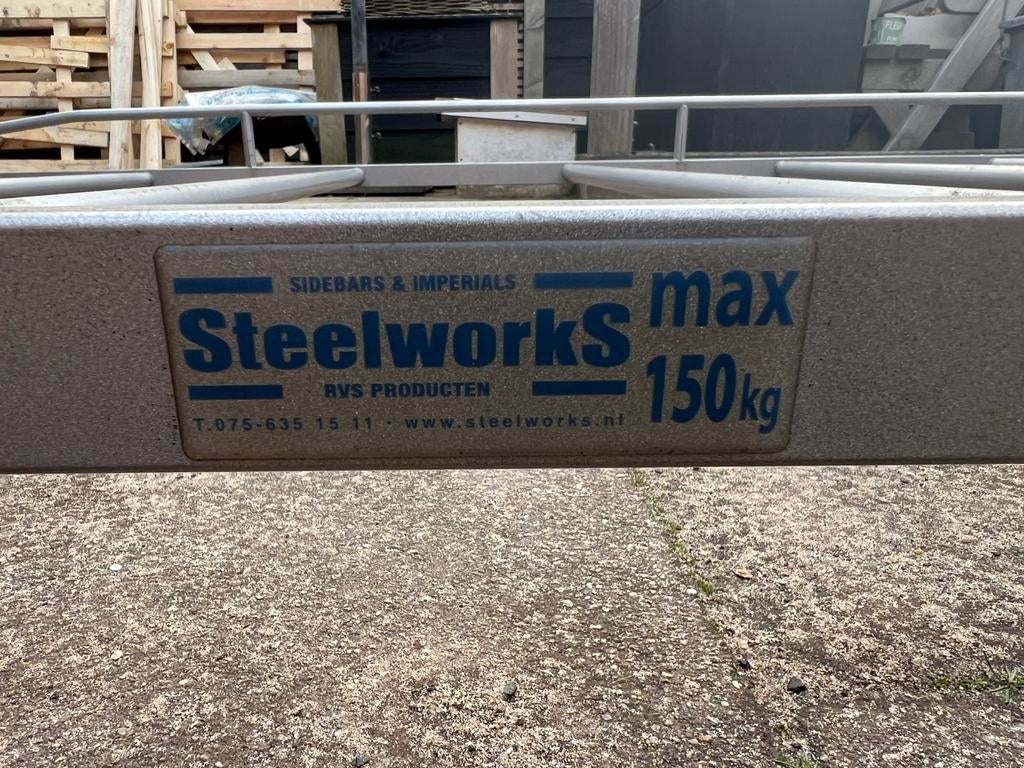 Steelworks Imperiaal - Max 150kg - 148x271 cm, Ophalen of Verzenden, Zo goed als nieuw