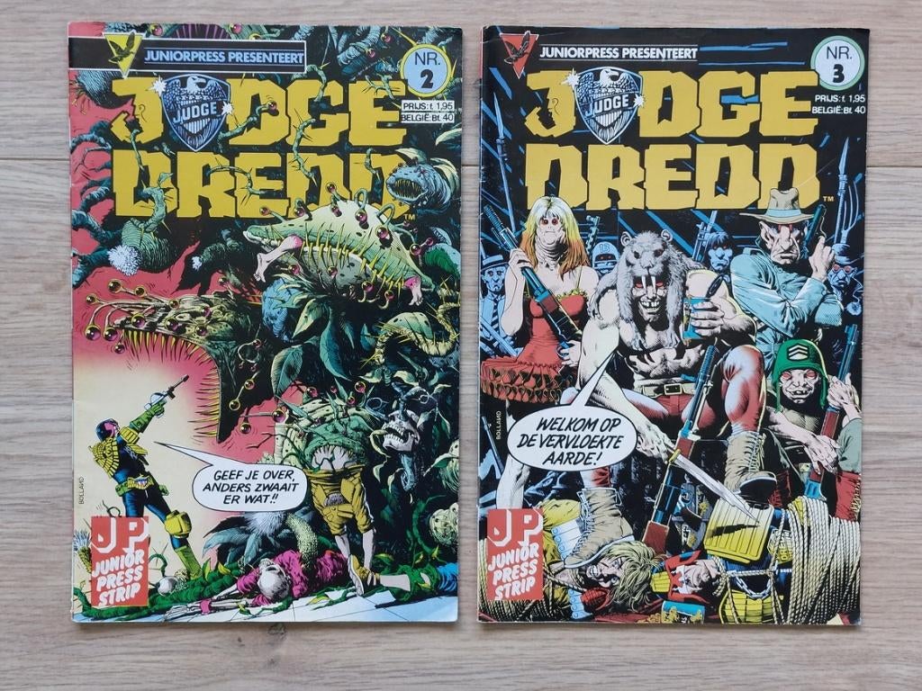 2x Judge Dredd - DC Comics, Boeken, Strips | Comics, Meerdere comics, Ophalen of Verzenden, Gelezen, Europa