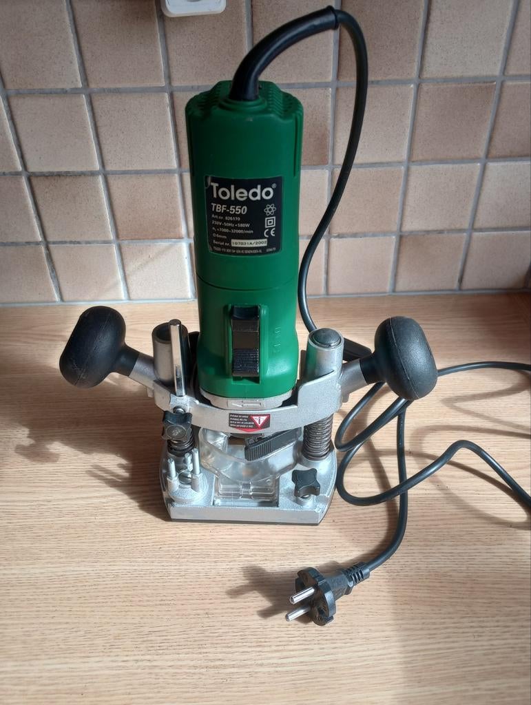 bovenfrees Toledo tbf- 550, Ophalen of Verzenden, Zo goed als nieuw, Elektrisch, Bovenfrees