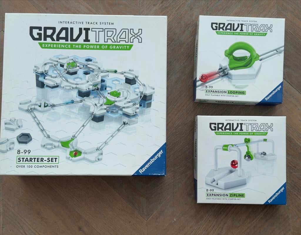 GraviTrax Starter-Set met Looping & Zipline, Ophalen of Verzenden, Zo goed als nieuw, Overige merken
