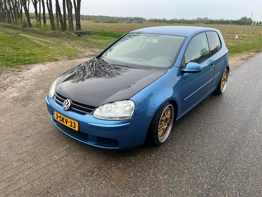 Volkswagen Golf 5  1.6 FSI  2003 Blauw, Blauw, 620 kg, 115 pk, 17 km/l