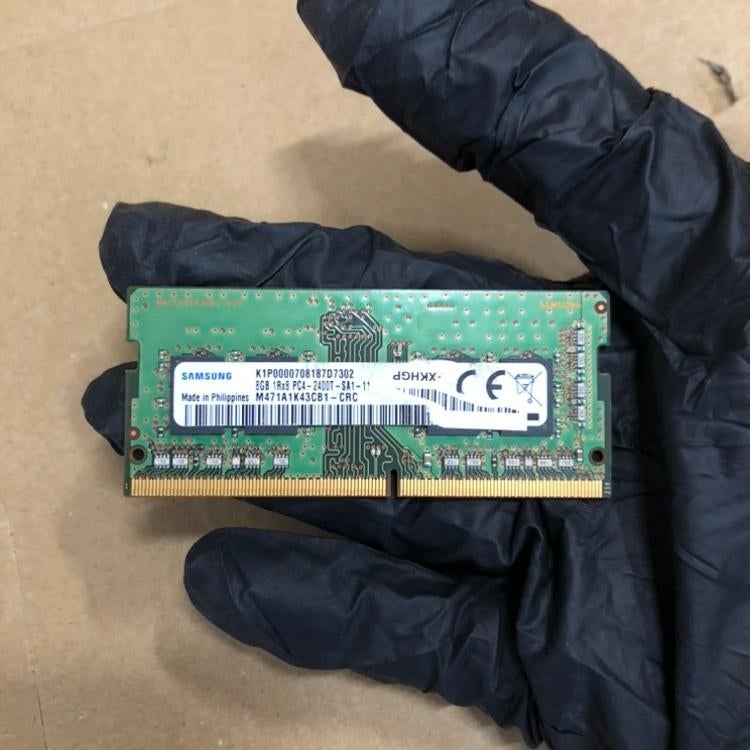 Samsung 8GB 1Rx8 PC4-2400T-SA1-11 M471A1K43CB1-CRC, Computers en Software, RAM geheugen, Gebruikt, DDR4, 8 GB, Ophalen of Verzenden