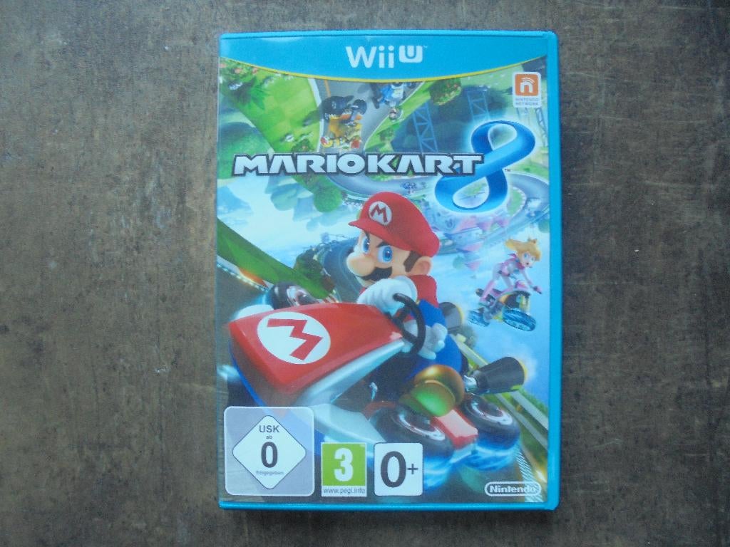 Mario Kart 8 voor Wii U (zie foto's), Spelcomputers en Games, Games | Nintendo Wii U, Gebruikt, Racen en Vliegen, Ophalen of Verzenden