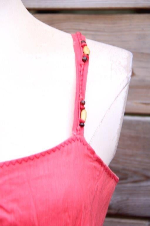 Jurk Tahari rood mt S Vaste prijs, Kleding | Dames, Tahari, Verzenden, Zo goed als nieuw, Knielengte