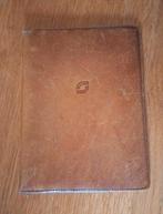 Lederen A5 agendahoes met embleem, Diversen, Agenda's, Ophalen of Verzenden, Gebruikt