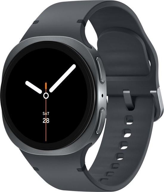 Galaxy watch 8 samsung, Ophalen of Verzenden, Zo goed als nieuw, Zwart, Android