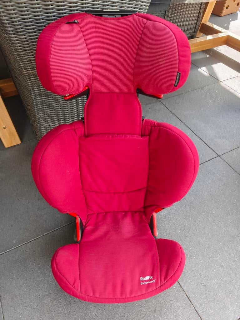Maxi-Cosi RodiFix AirProtect autostoel - Rood, Ophalen, Autogordel of Isofix, Gebruikt, 15 t/m 36 kg