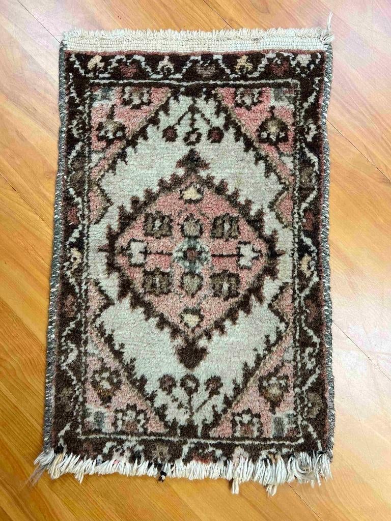 Tapijt Turks oushak 58/38 cm, Minder dan 50 cm, Gebruikt, 50 tot 100 cm, Etten-Leur