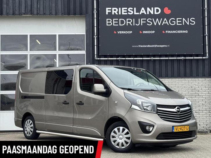 Opel Vivaro MARGE 1.6 CDTI Edition EcoFlex Dubbele Cabine Tr, Auto's, Bestelauto's, Bedrijf, Te koop, ABS, Airconditioning, Alarm