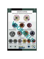 Poster iridology, Verzamelen, Rechthoekig Staand, Deurposter of groter, Nieuw, Ophalen of Verzenden