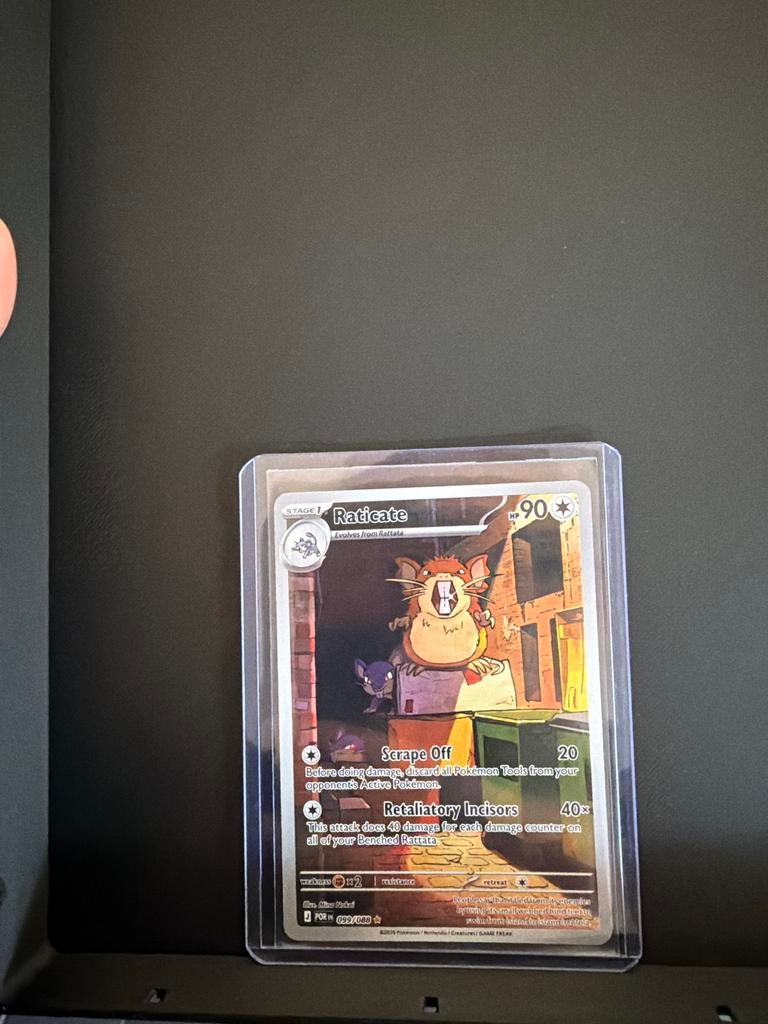 Raticate #088 Pokémon Perfect Order, Ophalen of Verzenden, Nieuw, Losse kaart