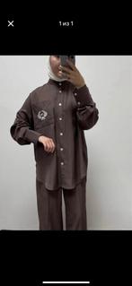 Nieuwe driedelige set: shirt, broek & basque (36-42), Kleding | Dames, Blouses en Tunieken, Ophalen of Verzenden, Nieuw, Maat 38/40 (M)