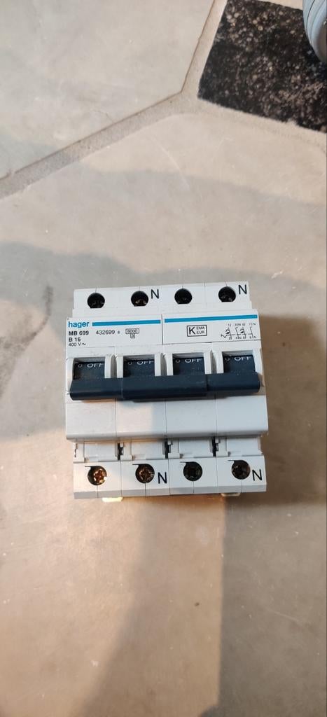 Shelly 3EM 3-Fase Energiemeter - S-3EM