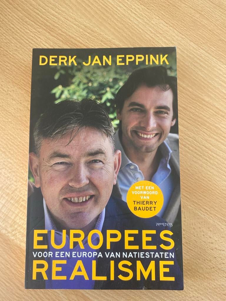 Europees Realisme - Derk Jan Eppink (met Thierry Baudet), Ophalen of Verzenden, Gelezen, Politiek en Staatkunde, Europa