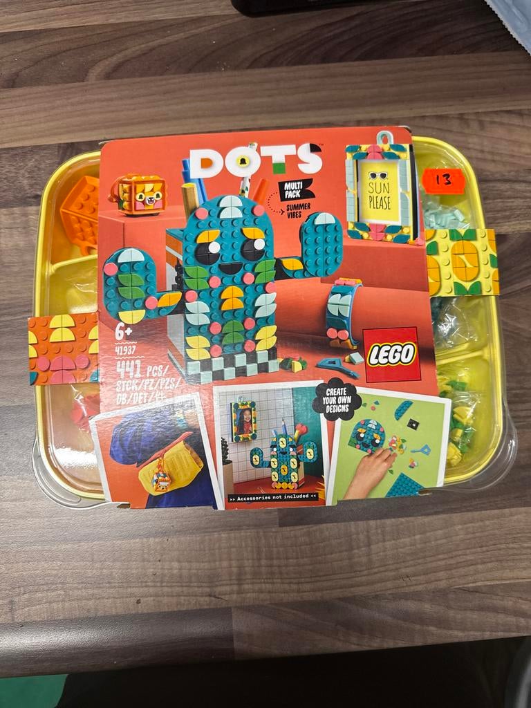 Lego Dots 41937 Multi Pack Zomerse Vibes, Overige thema's, Lego, Nieuw, Ophalen of Verzenden