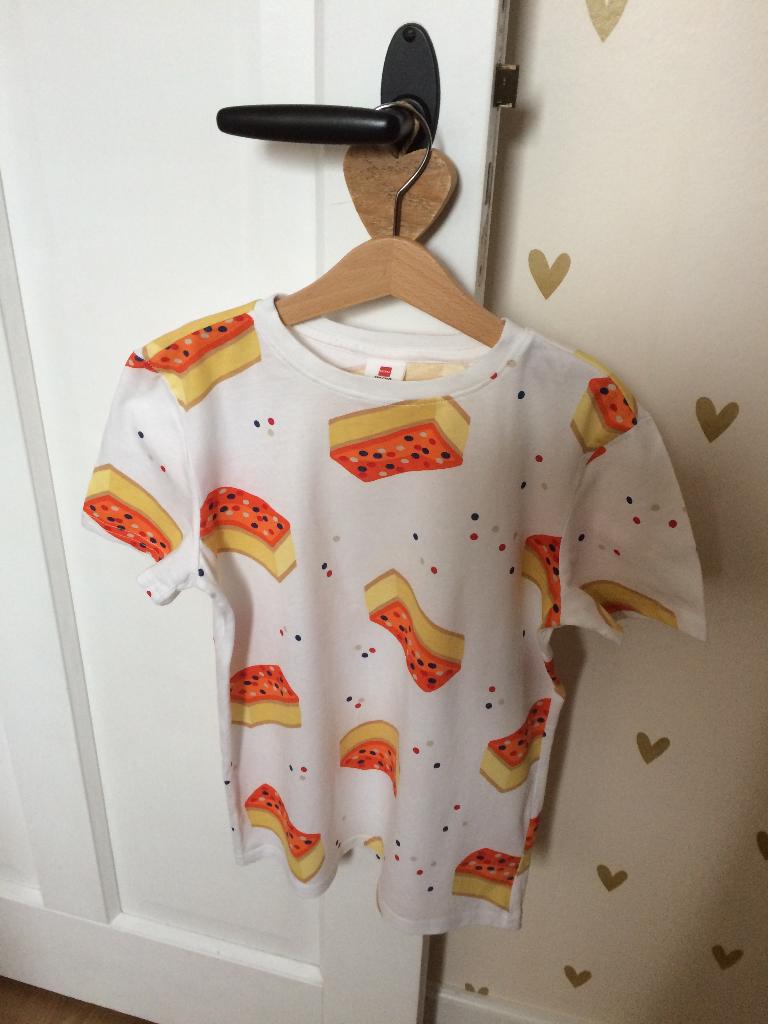 Hema oranje shirt Koningsdag maat 134/140 als nieuw!, Meisje, Ophalen of Verzenden, Zo goed als nieuw, Shirt of Longsleeve