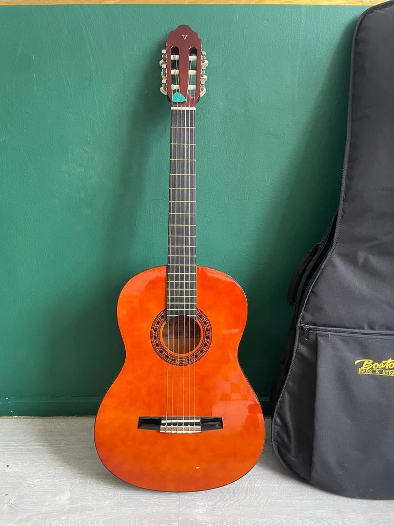 Classical Acoustic Guitar + Case, Muziek en Instrumenten, Ophalen of Verzenden, Zo goed als nieuw, Klassieke of Spaanse gitaar