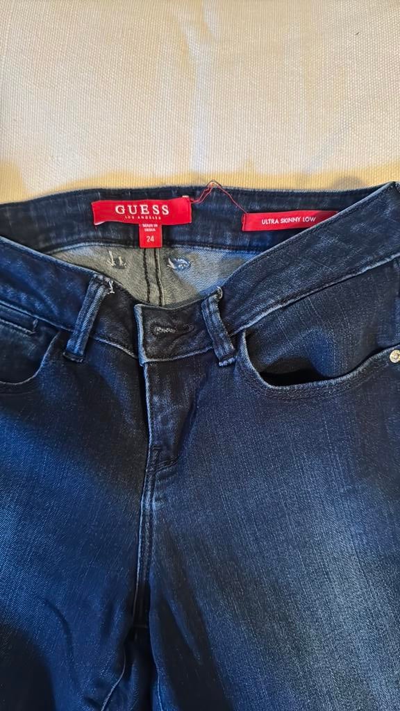 2x G-star 1x Tommy Hilfiger en 1x Guess, Kleding | Dames, Spijkerbroeken en Jeans, Ophalen, Zo goed als nieuw, Blauw, W27 (confectie 34) of kleiner