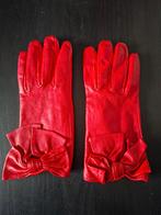 Leren handschoenen rood met strik maat XS/S, Kleding | Dames, Mutsen, Sjaals en Handschoenen, Anneonline, Steenbergen, Shop@wesell4u.nl