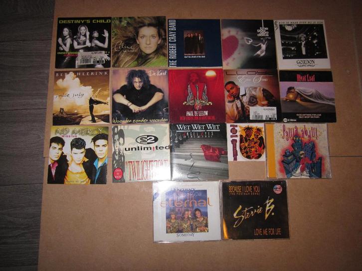 Diverse CD Singles in een prima staat!, Cd's en Dvd's, Cd Singles, Gebruikt, Pop, 6 singles of meer, Ophalen of Verzenden