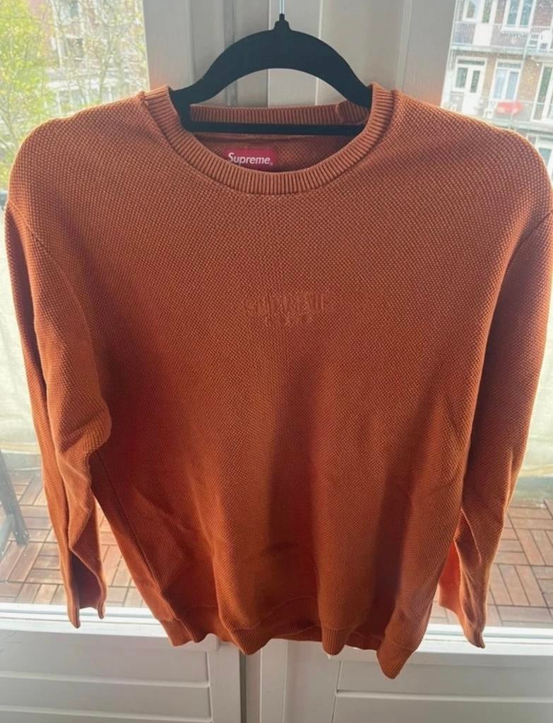 Supreme Trui Maat M - Oranje koningsdag, Kleding | Heren, Ophalen of Verzenden, Zo goed als nieuw, Maat 48/50 (M), Oranje