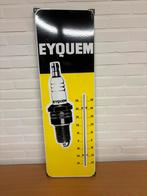 Eyquem emaille bord in mooie staat, Ophalen of Verzenden, Zo goed als nieuw, Reclamebord