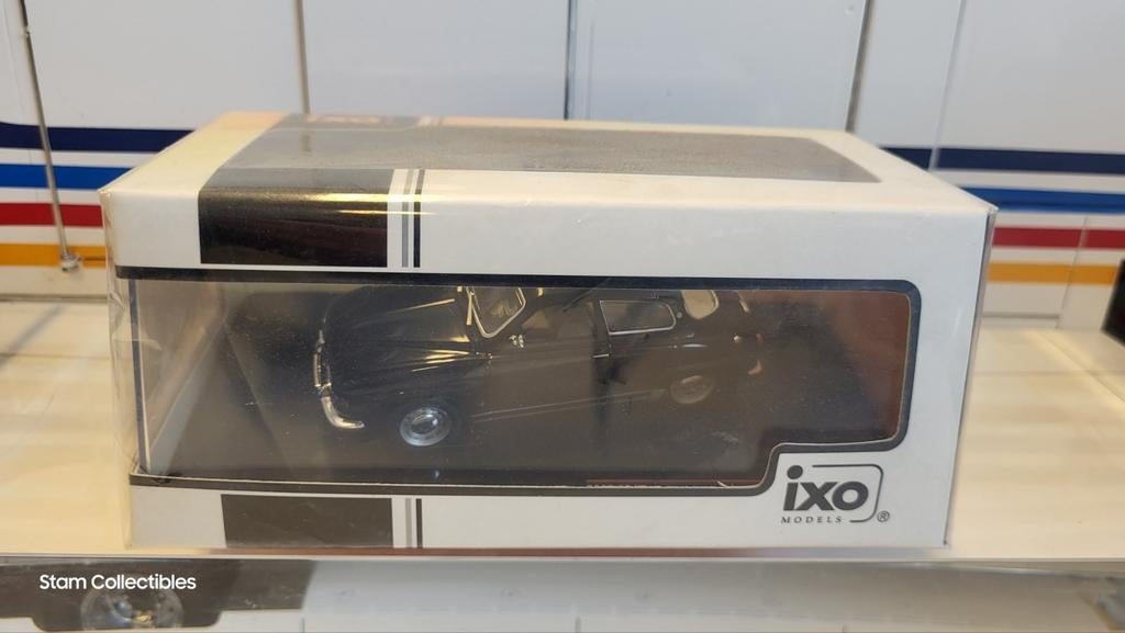 IXO Models Saab 96 V4 Black - 1969, Hobby en Vrije tijd, Modelauto's | 1:43, Overige merken, Auto, Ophalen of Verzenden, Zo goed als nieuw