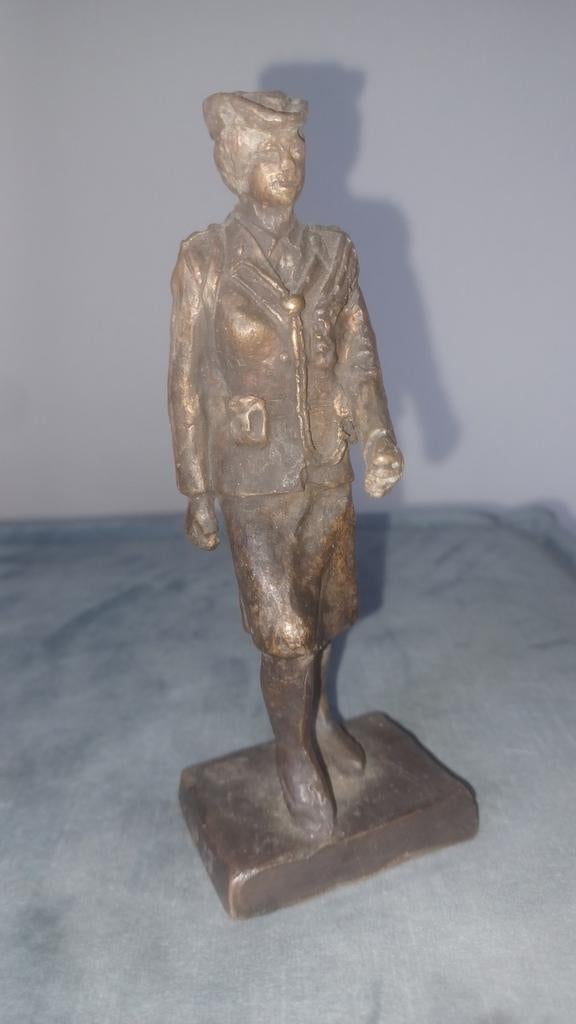 Bronzen beeld Koninklijke Marine 1989 MARVA, Verzamelen, Ophalen of Verzenden, Marine, Nederland