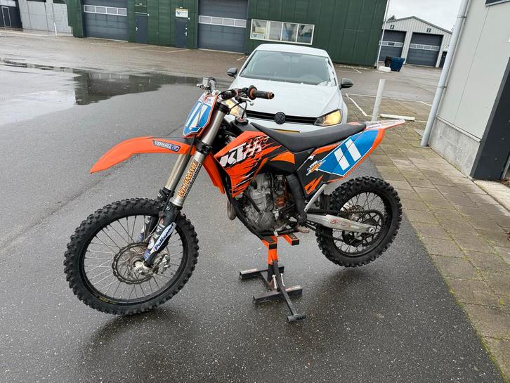 KTM Crossmotor 250cc 2008 - Slechts 18 uur op zuiger!, Fietsen en Brommers, Brommers | Crossbrommers, Ophalen